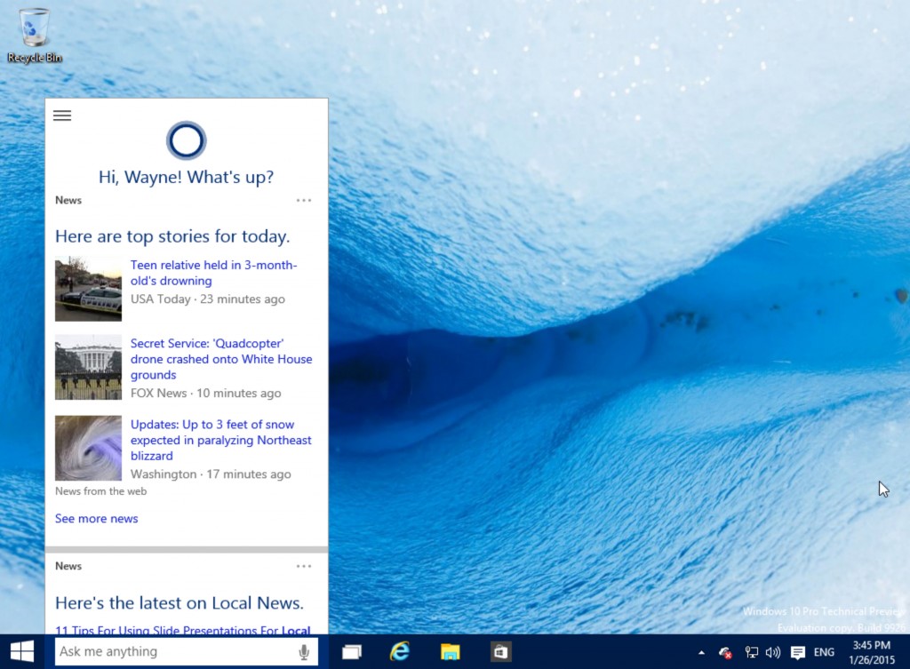 Windows 10 Update 2015