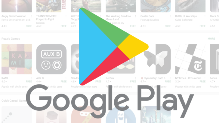 Google Play Stores 2018 Popular Applications