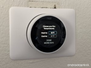 Steps to Change Eco Temperatures on  Nest Thermostat