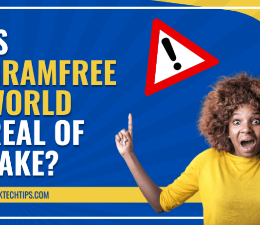 A poster image describing that this is an informative post about Gramfree.world website